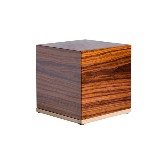 The Madison Pet Urn in Warm Brown