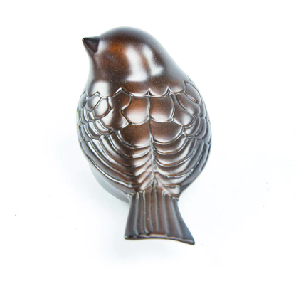 The Lucy Songbird Keepsake Pet Urn in Bronze