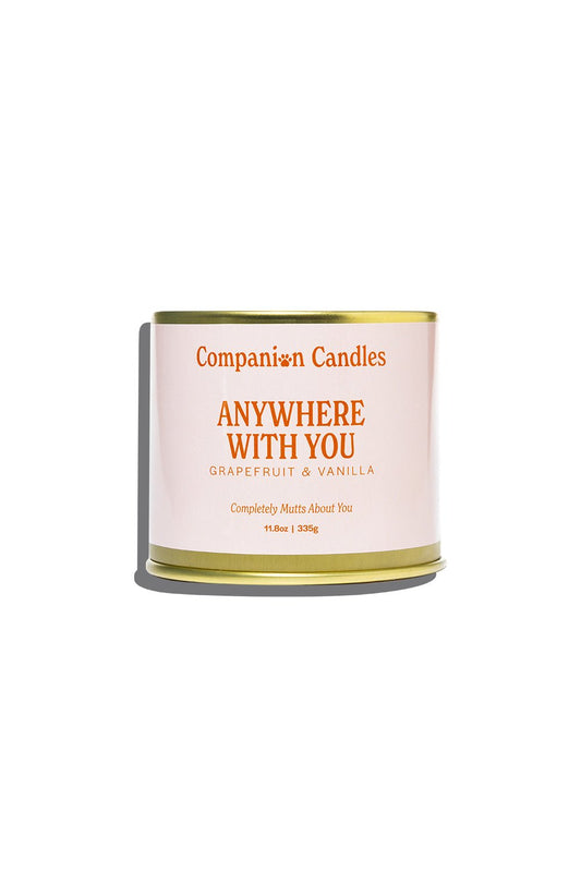 Anywhere With You Pet - Safe Candle - Love, Baxter