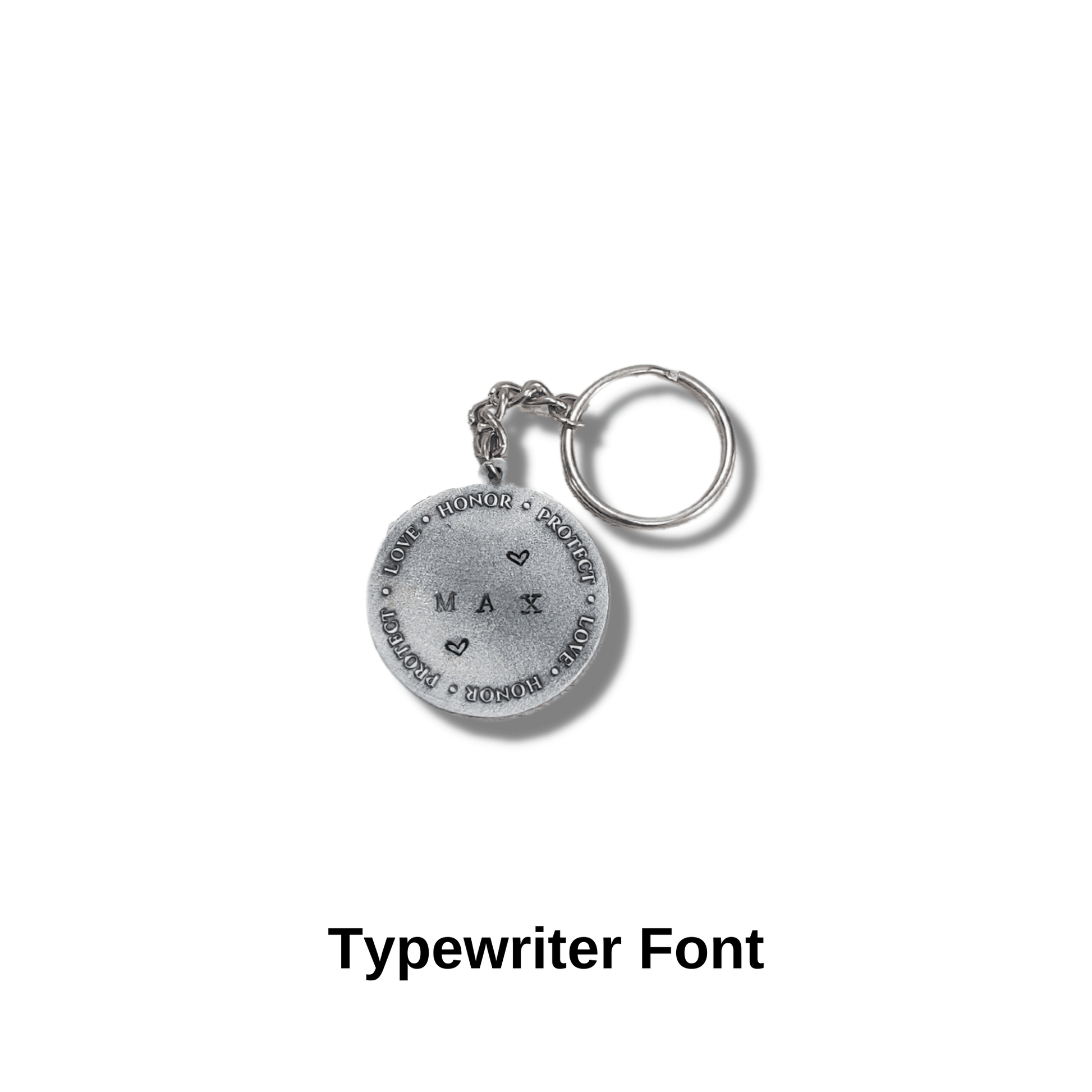 Celtic Knot Pawprint Keychain - Love, Baxter