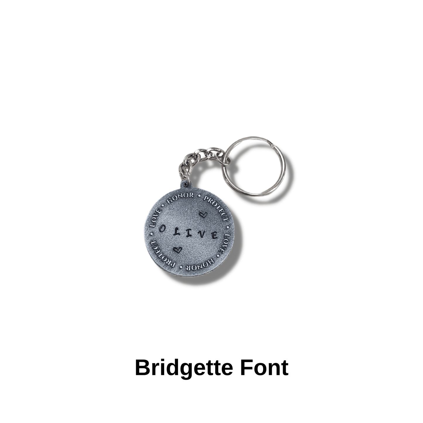 Celtic Knot Pawprint Keychain - Love, Baxter