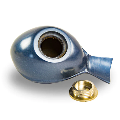 The Lucy Songbird Keepsake Pet Urn in Light Blue