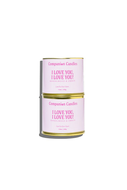 I Love You Double Time Pet - Safe Candle - Love, Baxter