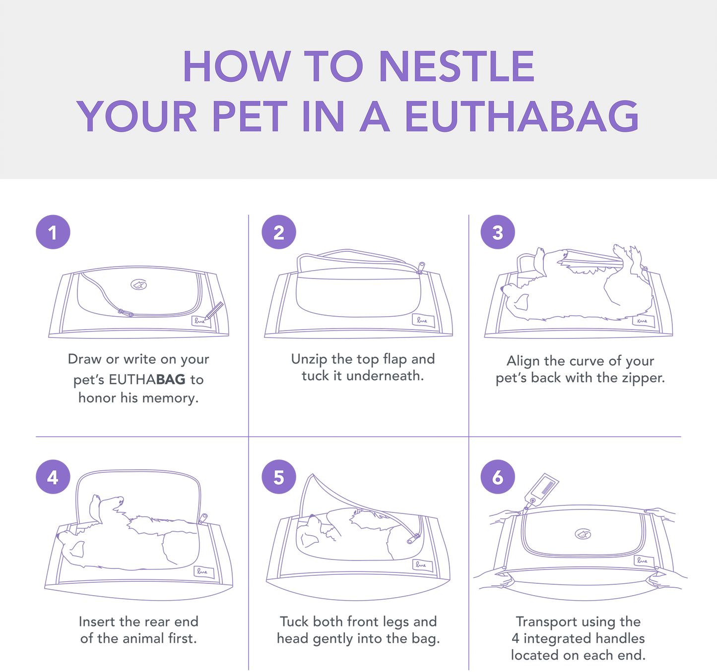 Beautiful Goodbye Pet Burial Kit - XL