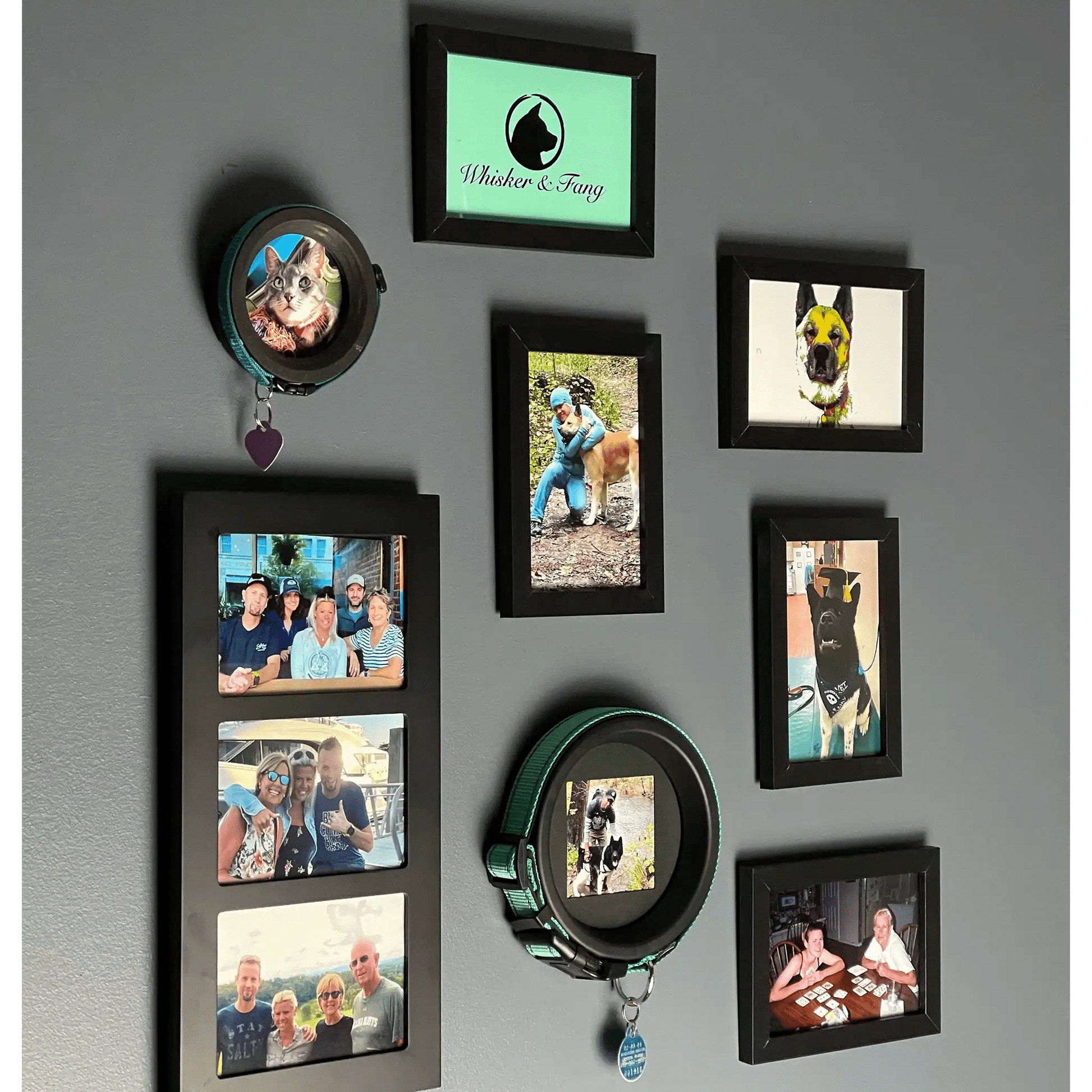 Large Dog Collar Picture Frame - "The Labrador" - Love, Baxter