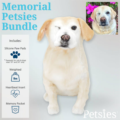 Memorial Petsies Forevers Stuffed Animal - Love, Baxter