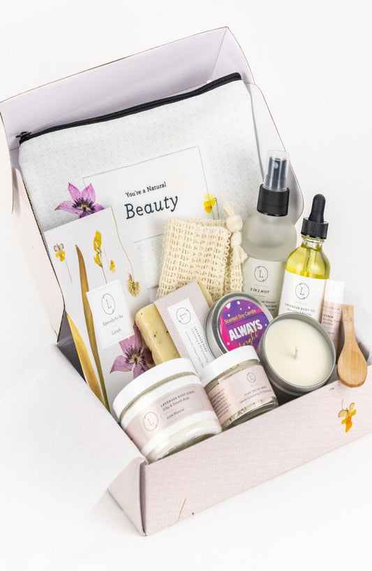 Pet Loss Spa Gift Box - Lavender Scented - Love, Baxter