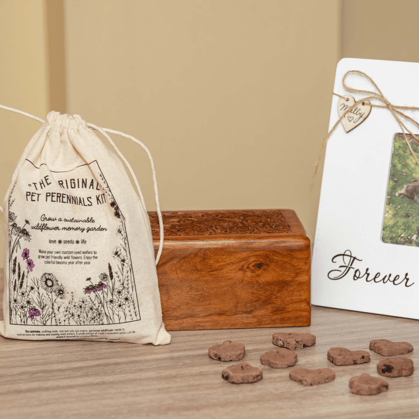 Pet Memorial Garden Kit - Dogs and Cats - Love, Baxter