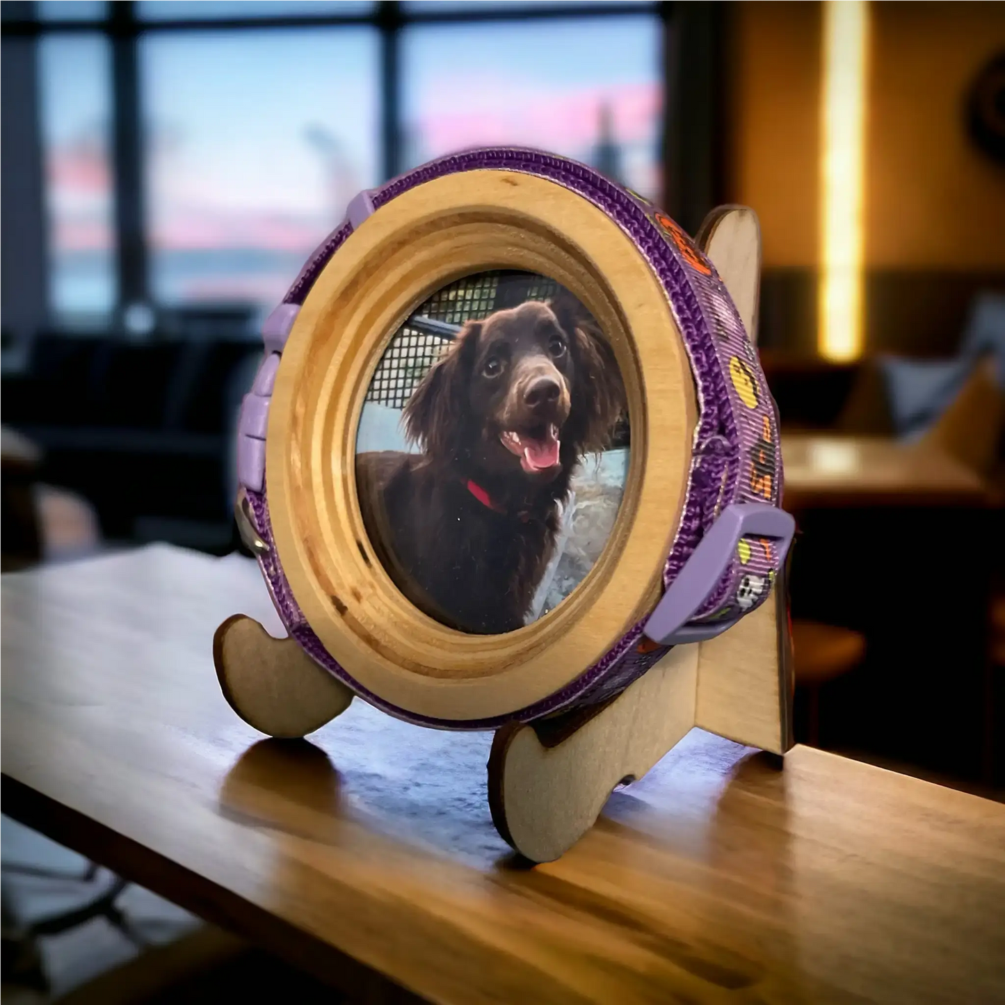 Small Dog Collar Picture Frame - "The Chihuahua" - Love, Baxter