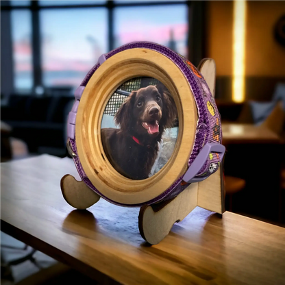 Small Dog Collar Picture Frame - "The Chihuahua" - Love, Baxter