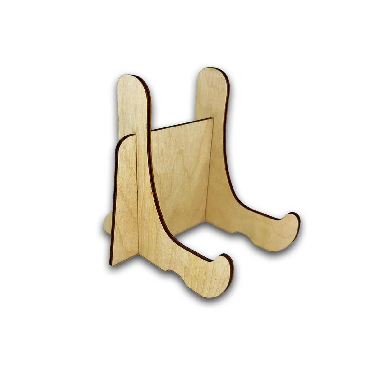 Small Wood Display Picture Frame Stand - Love, Baxter