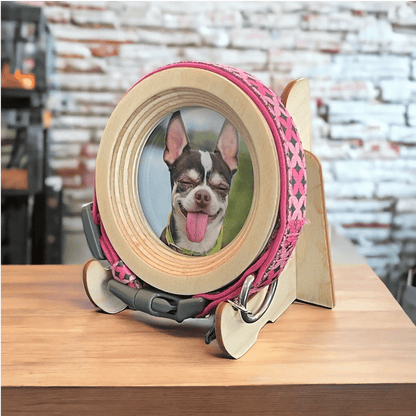 Small Wood Display Picture Frame Stand - Love, Baxter