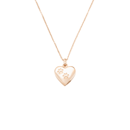 The Amore with Paws Pet Cremation Necklace - Love, Baxter