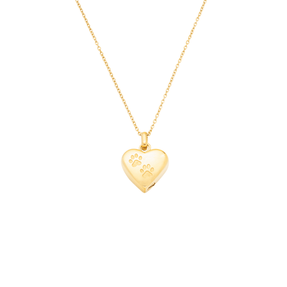 The Amore with Paws Pet Cremation Necklace - Love, Baxter