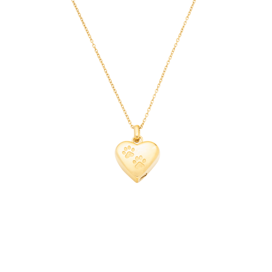 The Amore with Paws Pet Cremation Necklace - Love, Baxter