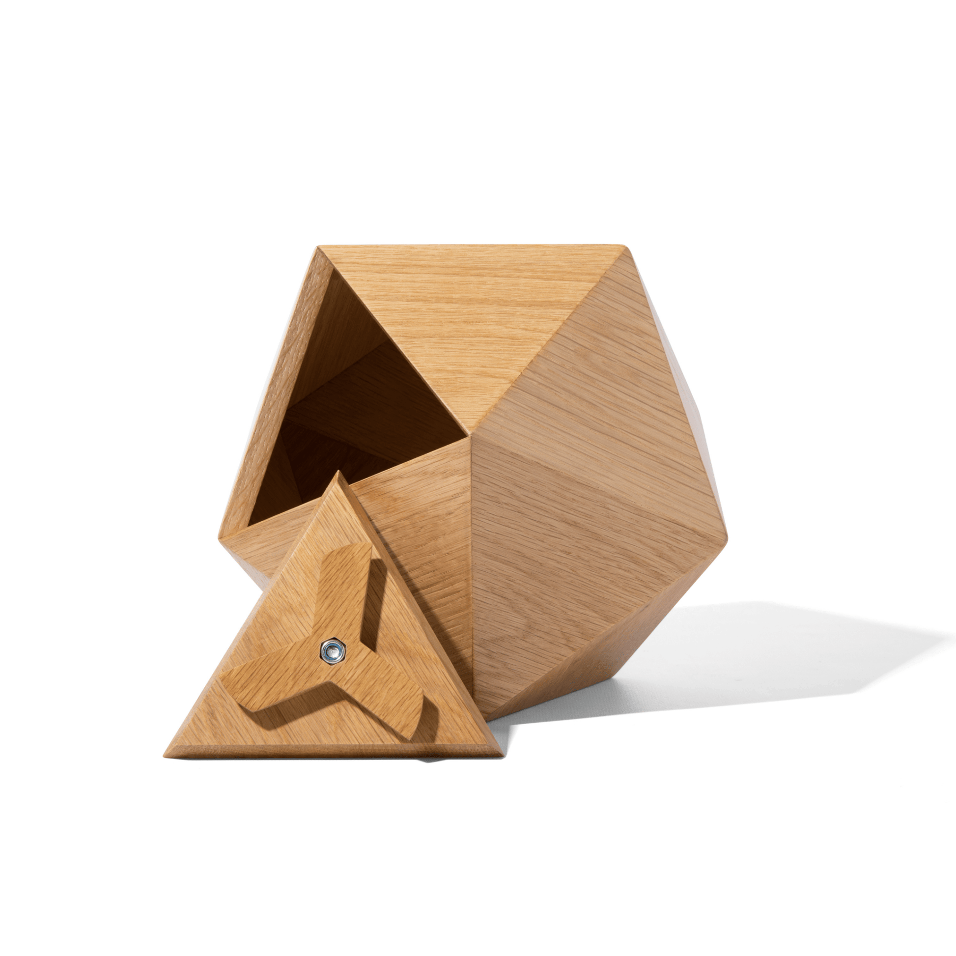The Bleecker Pet Urn (Oak) - Love, Baxter