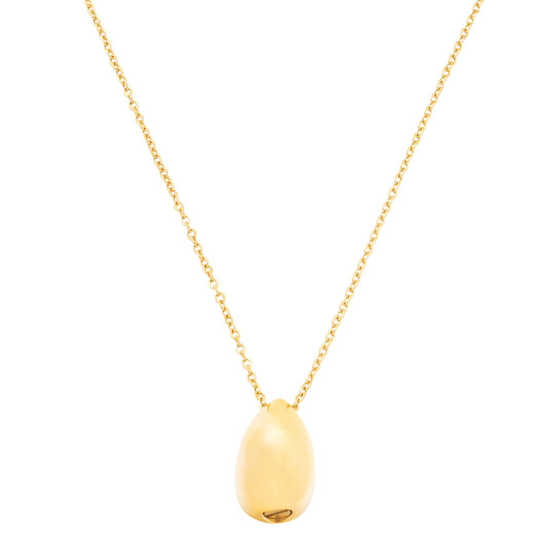 The Hepburn Teardrop Pet Cremation Necklace - Love, Baxter