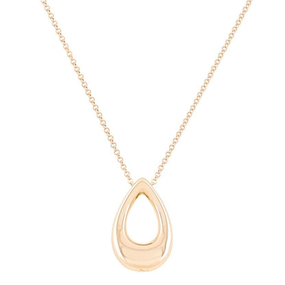 The Hollow Teardrop Pet Cremation Necklace - Love, Baxter