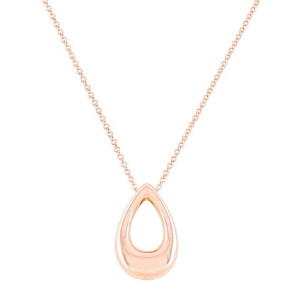 The Hollow Teardrop Pet Cremation Necklace - Love, Baxter