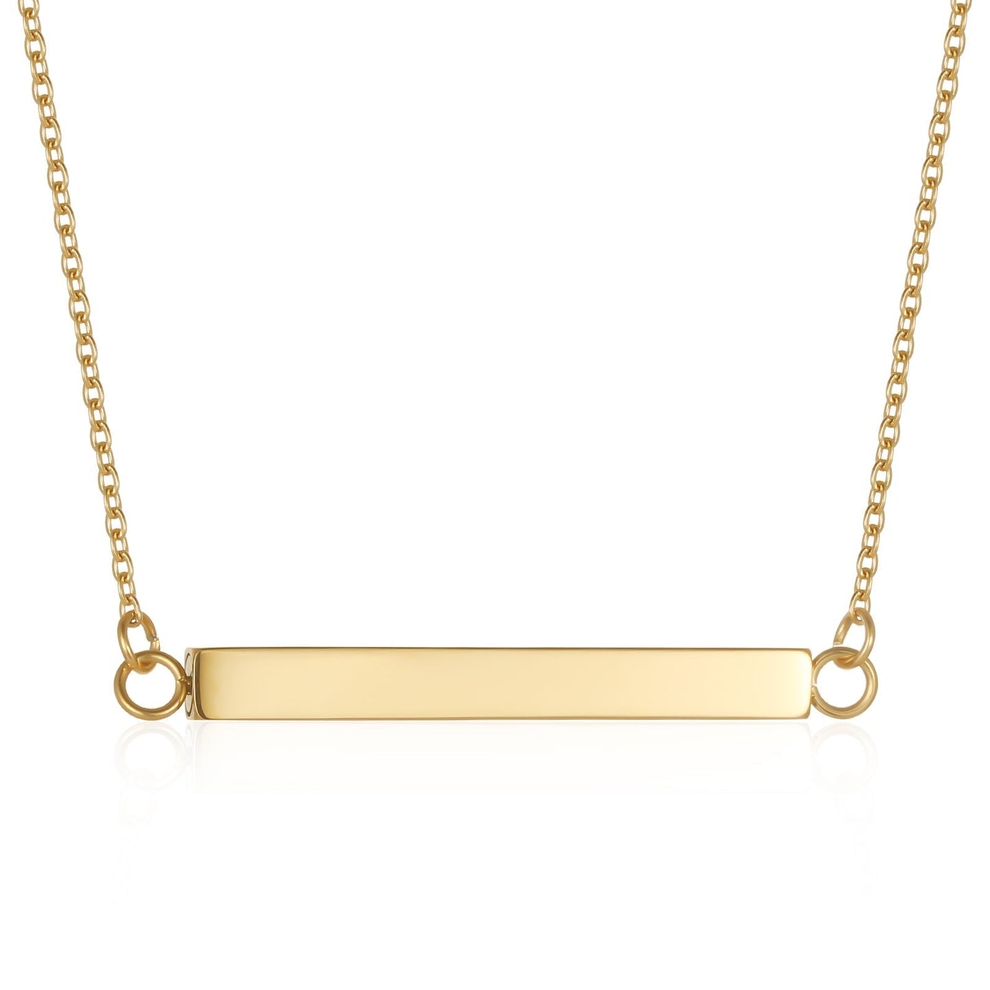 The Horizontal Bar Pet Cremation Necklace - Love, Baxter