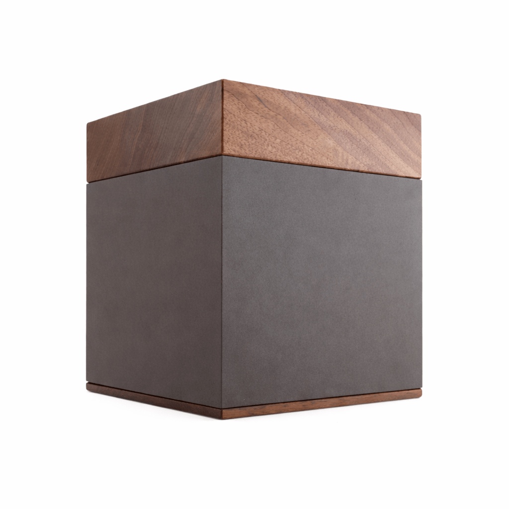 The Lenox Pet Urn in Black Walnut - Love, Baxter
