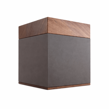 The Lenox Pet Urn in Black Walnut - Love, Baxter