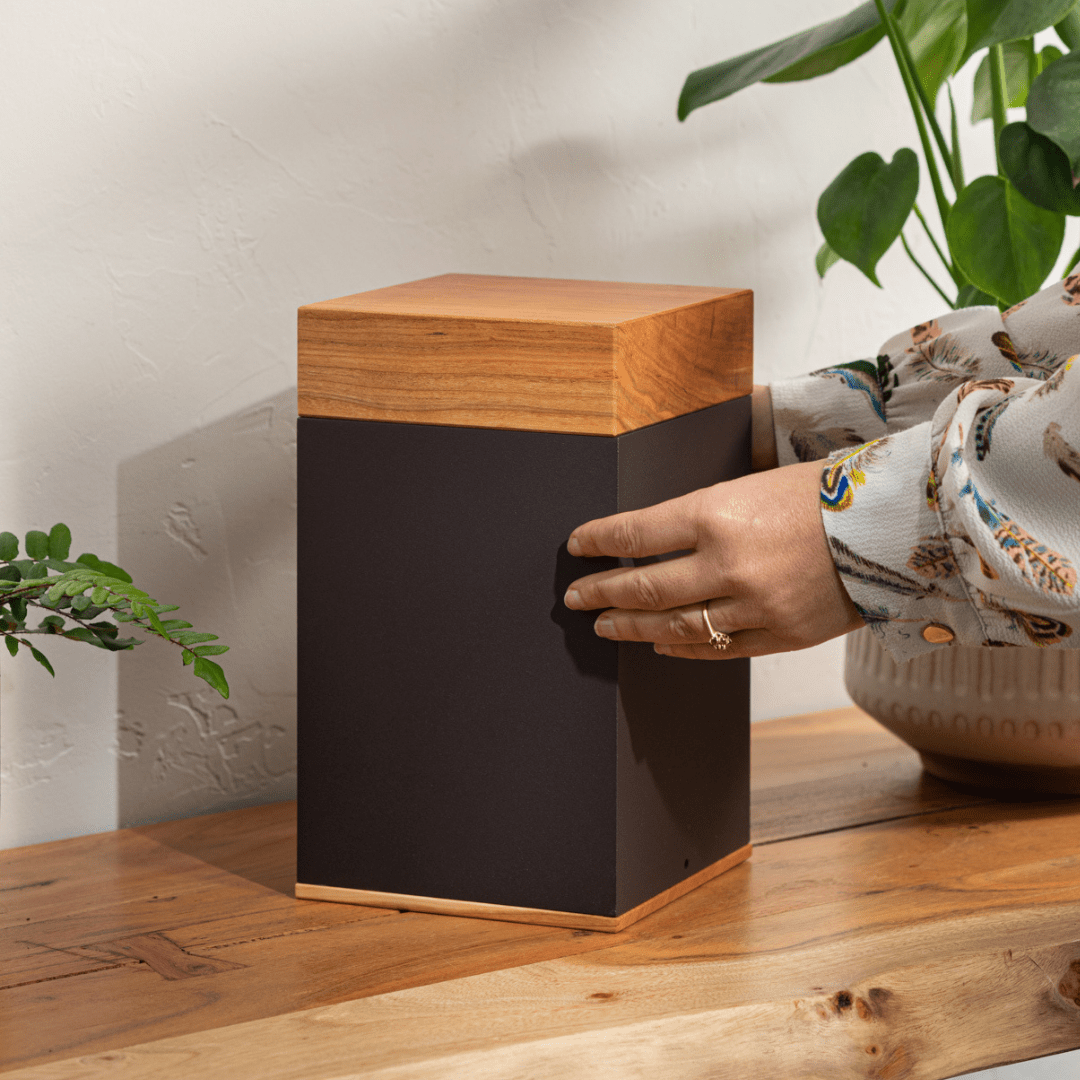 The Lenox Pet Urn in Cherry - Love, Baxter