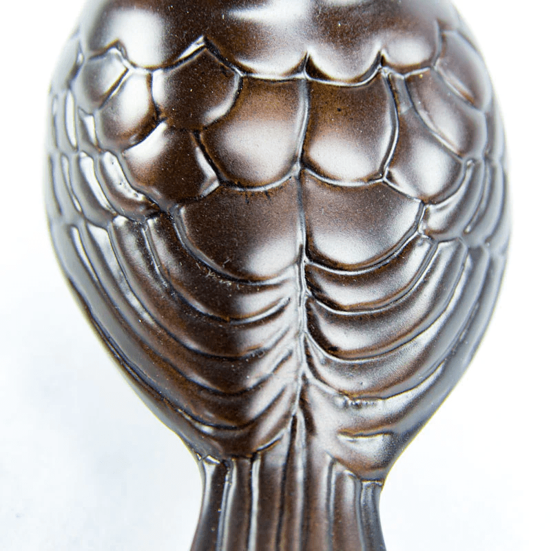 The Lucy Songbird Keepsake Pet Urn in Bronze - Love, Baxter