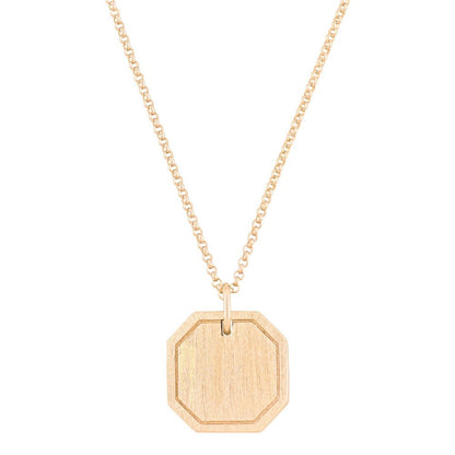The Octagon Pet Cremation Necklace - Love, Baxter