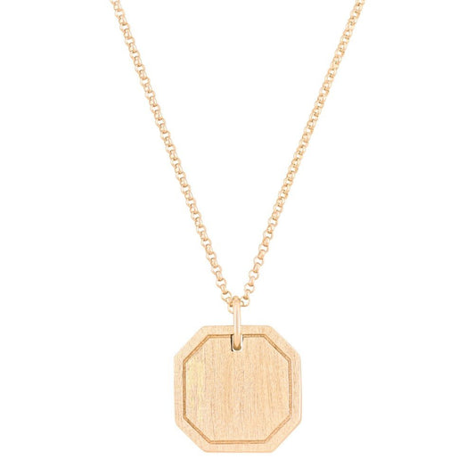 The Octagon Pet Cremation Necklace - Love, Baxter