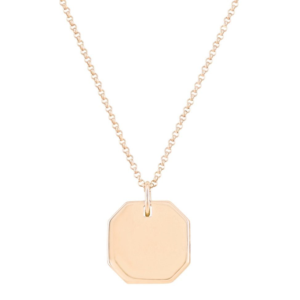 The Octagon Pet Cremation Necklace - Love, Baxter