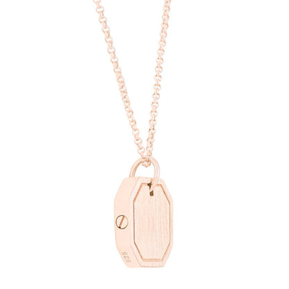 The Octagon Pet Cremation Necklace - Love, Baxter