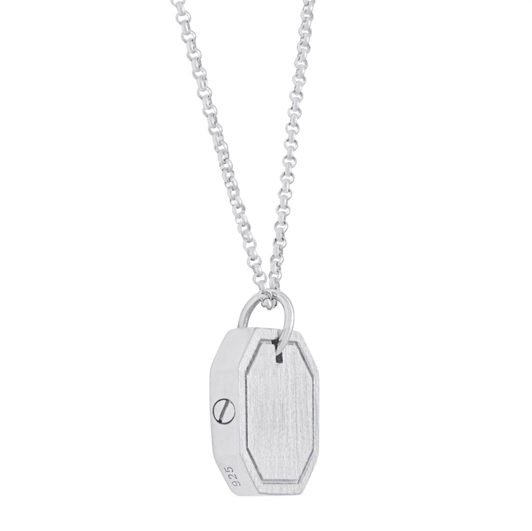 The Octagon Pet Cremation Necklace - Love, Baxter