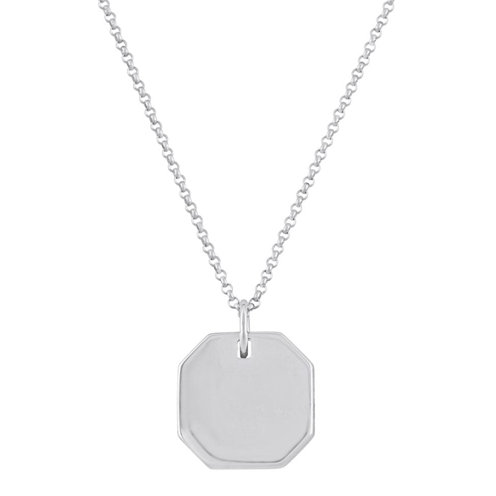The Octagon Pet Cremation Necklace - Love, Baxter