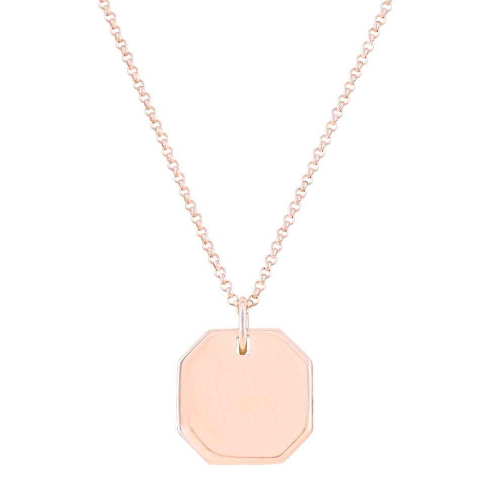 The Octagon Pet Cremation Necklace - Love, Baxter