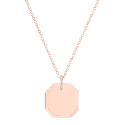 The Octagon Pet Cremation Necklace - Love, Baxter