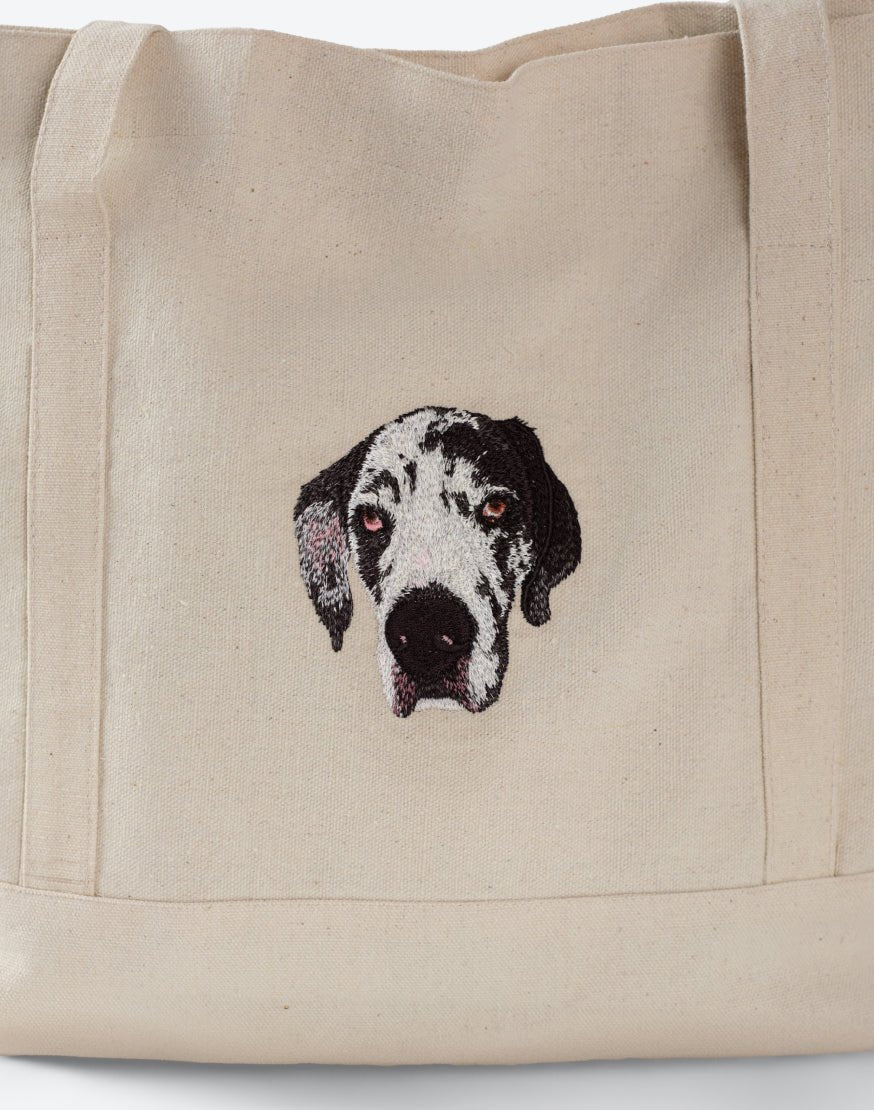 The Pet Carry - All Canvas Tote - Love, Baxter