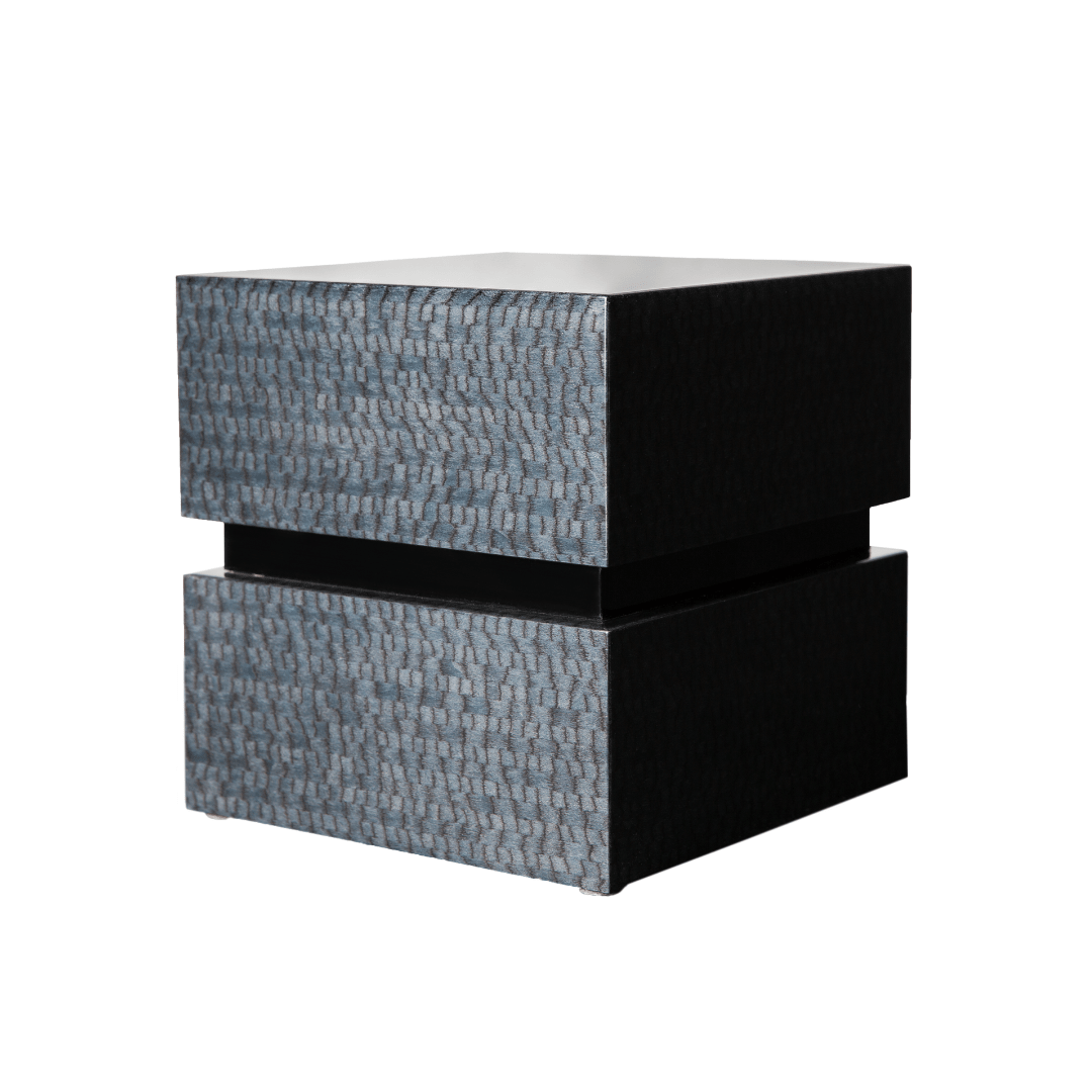 The Stanton Pet Urn in Navy - Love, Baxter