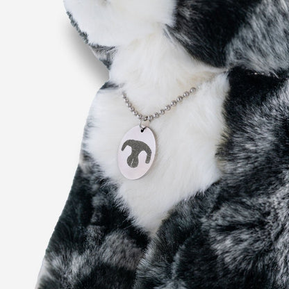 Thumbies Cat Pet Memorial Noseprint Pendant Plush - Love, Baxter