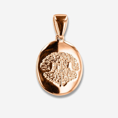 Thumbies Pet Memorial Noseprint Classic Pendant - Love, Baxter