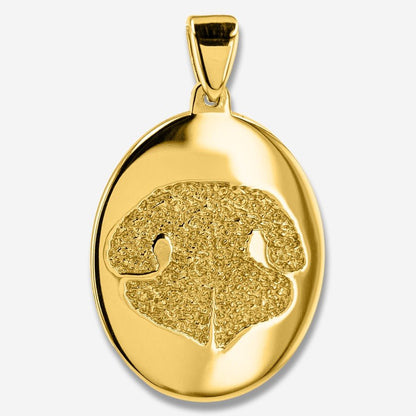 Thumbies Pet Memorial Noseprint Classic Pendant - Love, Baxter