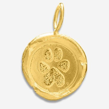 Thumbies Pet Memorial Noseprint Organics Charm - Love, Baxter