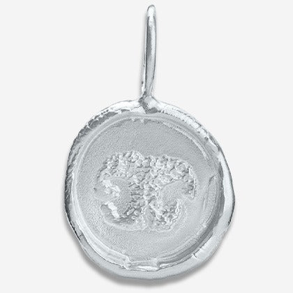 Thumbies Pet Memorial Noseprint Organics Charm - Love, Baxter