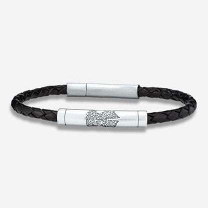 Thumbies Pet Memorial Noseprint Slide Bracelet - Love, Baxter