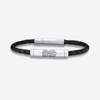 Thumbies Pet Memorial Noseprint Slide Bracelet - Love, Baxter