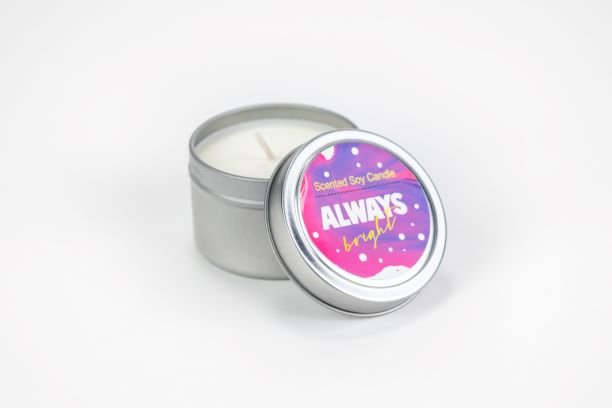 Tin Soy Candle Trio - Love, Baxter