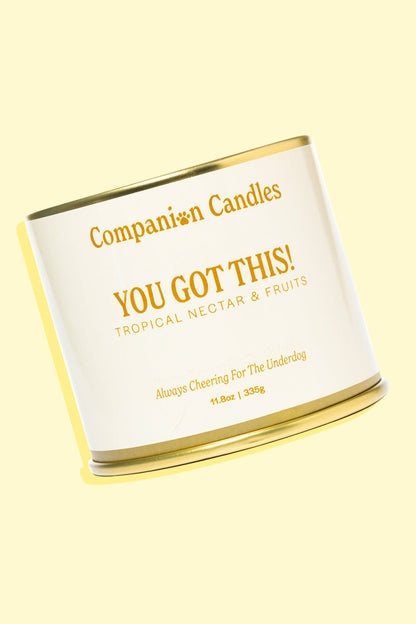 You Got This! Pet - Safe Candle - Love, Baxter