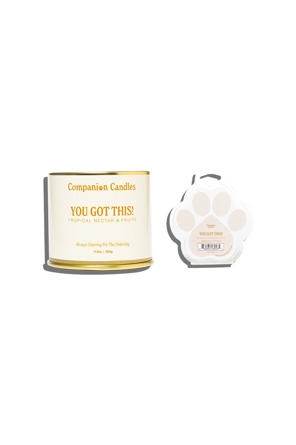 You Got This! Pet - Safe Dream Candle Duo - Love, Baxter