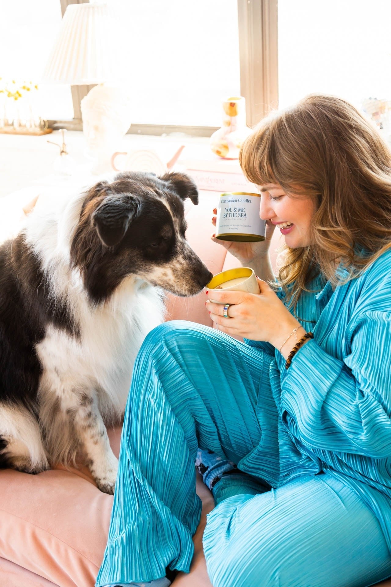 You & Me by the Sea Pet - Safe Candle - Love, Baxter