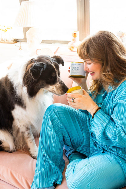 You & Me by the Sea Pet - Safe Candle - Love, Baxter